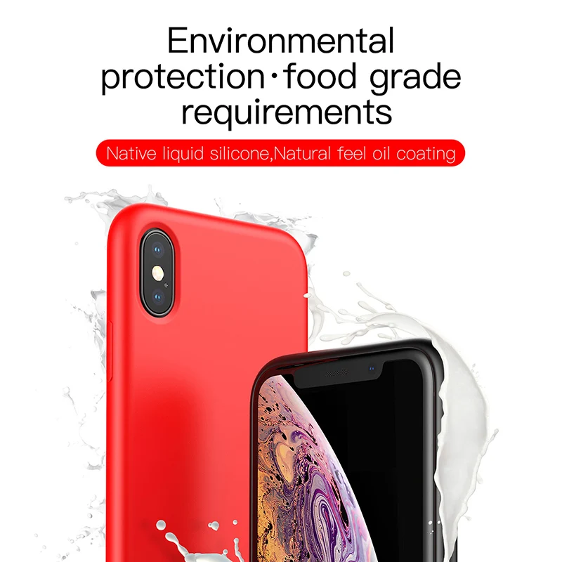 Чехол Baseus для iPhone Xs, Max, нежный на ощупь, удобный чехол, супер-тонкий чехол дляiPhone XR, Xs, чехол для телефона 6,5 дюймов