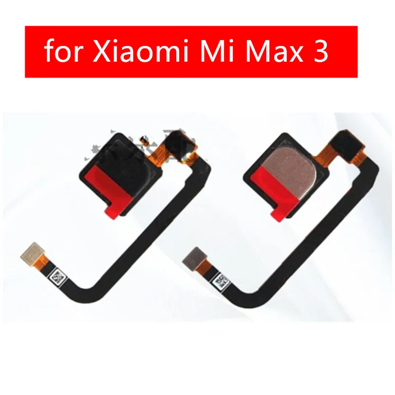 

for Xiaomi Mi Max 3 Fingerprint Scanner Flex Cable Touch Sensor ID Home Button Return Ribbon Flex Cable Repair Parts