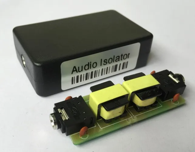 

Audio Isolator AUX Noise Reducer Audio Anti-interference Filter to Eliminate Common Ground Current Acoustics