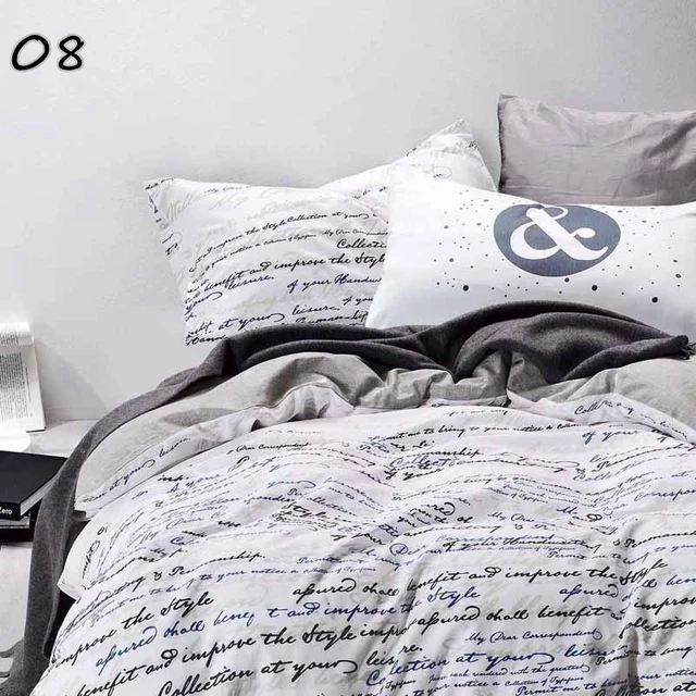 600TC COTTON bedding sets Euro King Size Duvet Quilts Cover Set bed