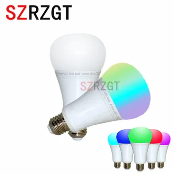 

Smart bulbs Dimmable 2.4G led spot lamp AC86-265V Mi Light Dimmable RGB+CCT 12W Smart LED Bulb