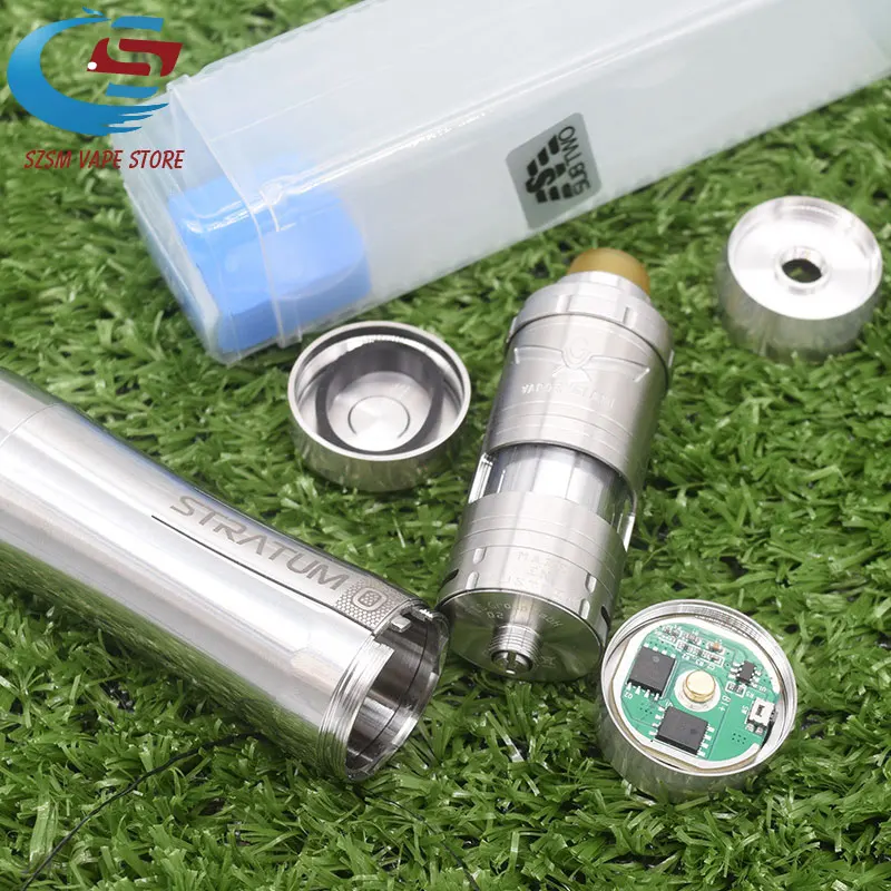 Электронная сигарета YFTK Style stratum zero mod с v6S 23 мм RTA 316 нержавеющая сталь 18650 20700 21700
