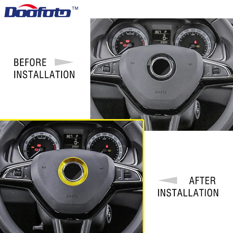 Car steering wheel decoration circle ring sticker for BMW (27)