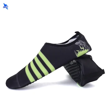 

Summer Water Shoes Men Women Swimming Diving Surfing Aqua Shoes Beach Upstream Sandals Printed Breathable Skin Barefoot Socks