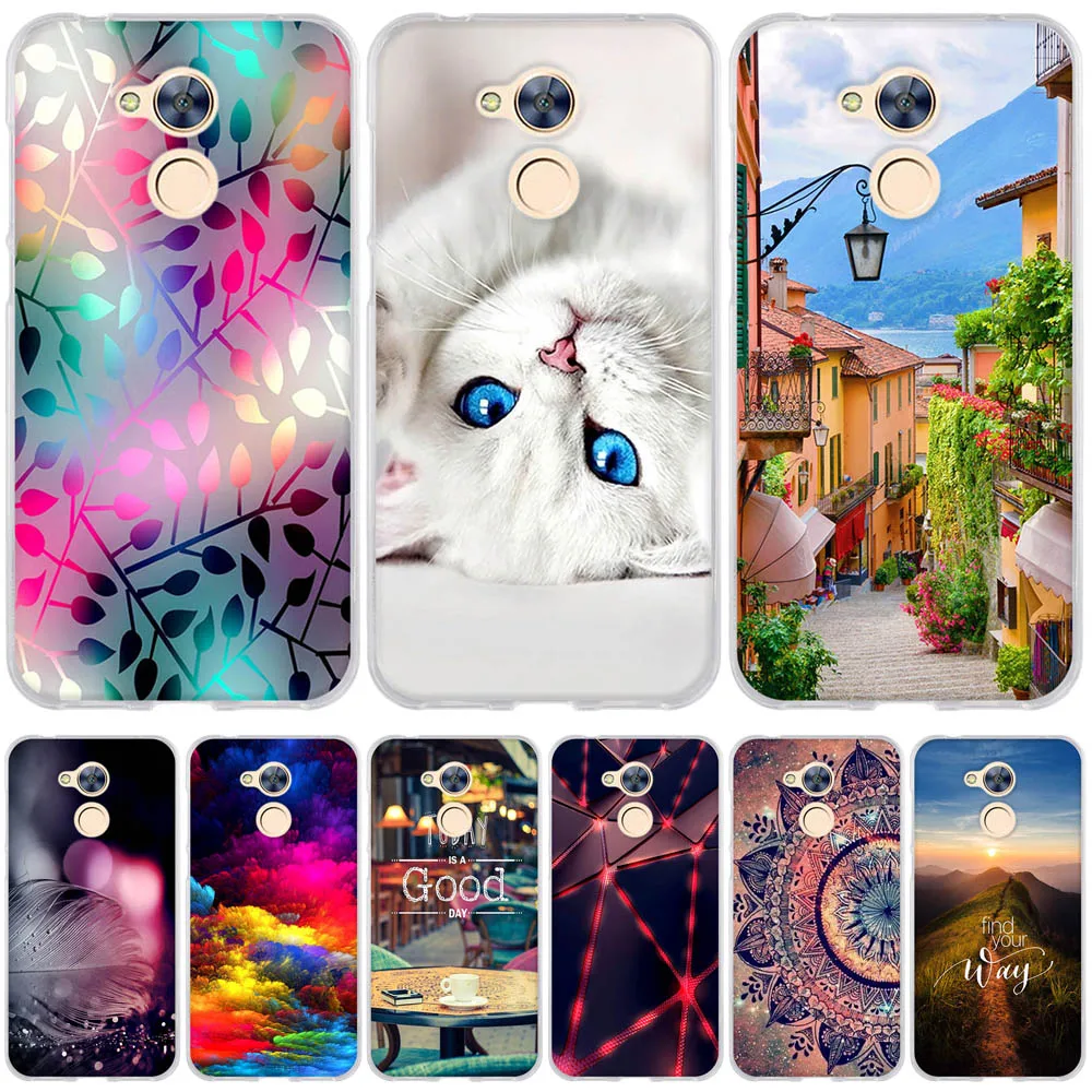 Чехол для Huawei Honor 6A 6X 6C Enjoy 6S мягкий силиконовый чехол задняя крышка Fundas