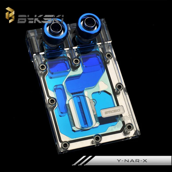 Bykski Y NAR X VGA водяного охлаждения блок для размеров 43X43 мм HD 7770 6770 GTX 750TI 650 GTX960 9600GT