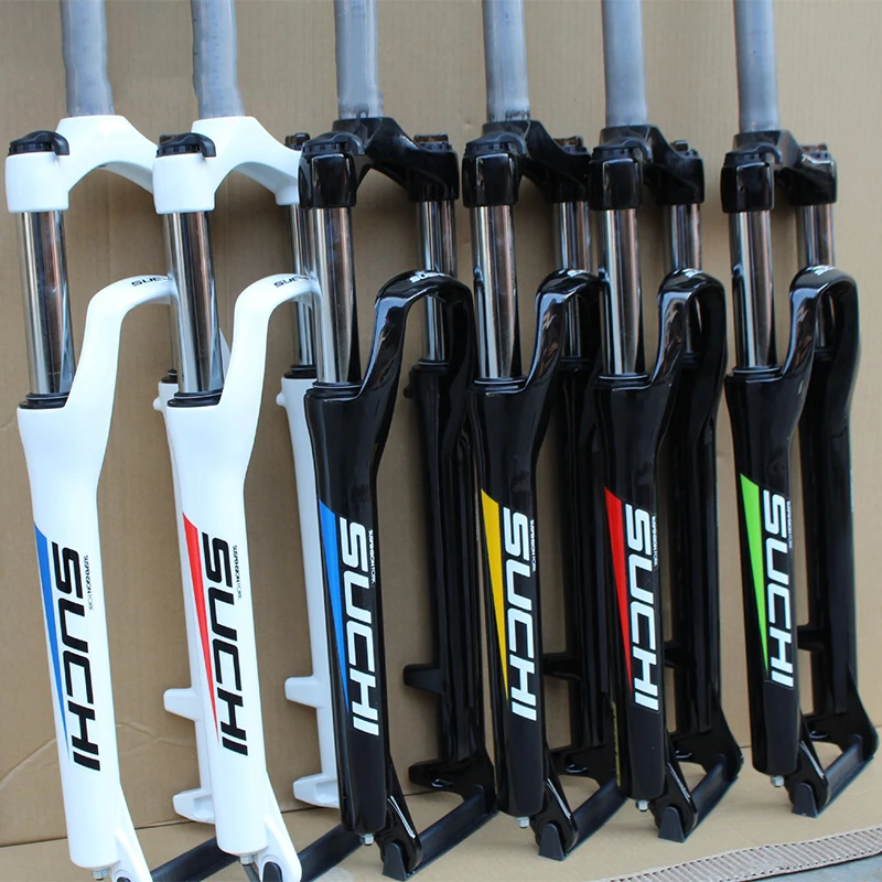 

2019 Speed / SUCHI aluminum alloy fork 26 inch bicycle front fork plated inner tube mountain bike front fork