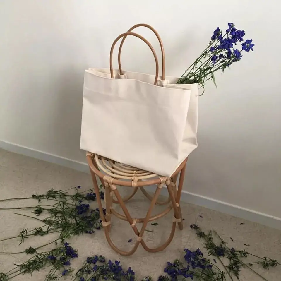 

Women Large Beach Canvas Bag Fashion Canvas Handbags Ladies Large Shoulder Bag Totes Casual Bolsa Bags reusable Shopping