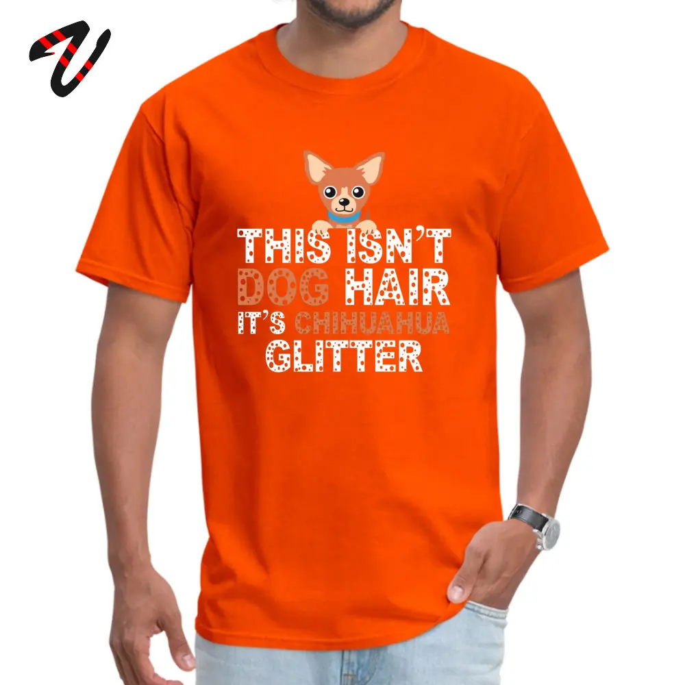 Fashionable Cotton T-shirts for Adult Short Sleeve Group Tops Tees 2019 Hot Sale Summer/Fall Round Neck T Shirts Normal Chihuahua Shirt Chihuahua Gift Funny Chihuah orange