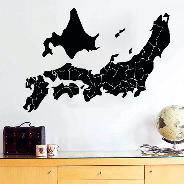 Special Offers DCTOP Vintage Style Home Decor Japan Map Wall Sticker Outline Removable Vinyl Wallpaper Decal For Dining Room Special Offers DCTOP Vintage Style Home Decor Japan Map Wall Sticker Outline Removable Vinyl Wallpaper Decal For Dining Room