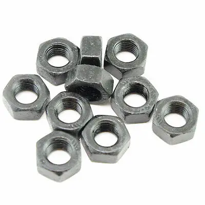 

Lot50 Metric M10 1.25mm Fine Pitch Thread Nuts Black Finish