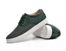 Men’s Spring Autumn Casual leather shoes Business Shoes Male Flats Breathable Sandals Thick Bottom Low -up shoes Big yards 38-46