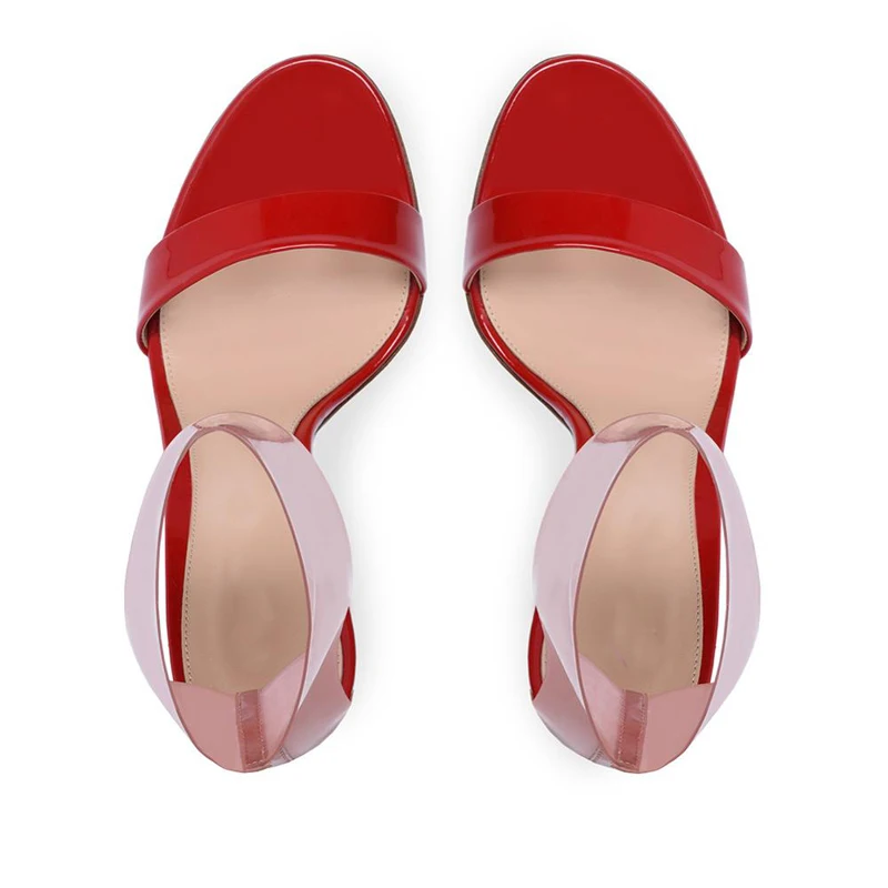 Tailingjia-PVC-High-Heel-Sandals-Red-Black(4)