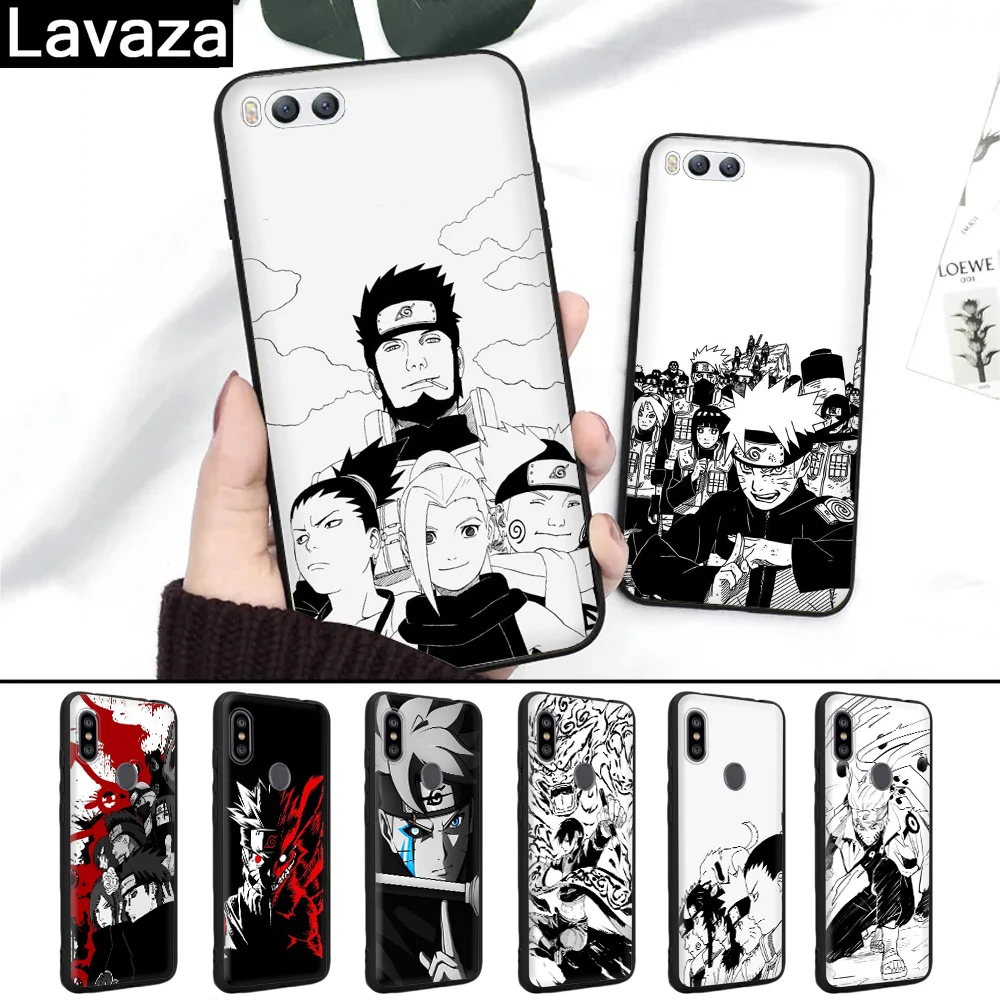

Lavaza Naruto character anime Silicone Case for Xiaomi MI 6 8 9 SE Max 3 Lite F1 A1 A2 5X 6X MAX 3