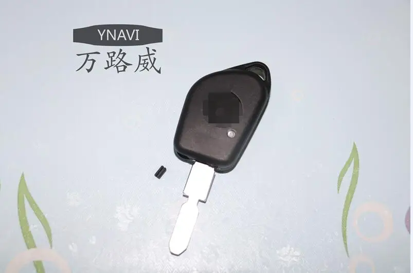 

YNAVI 1B One Button Remote Key Shell Car Keyless Entry Fob Case Replacement Key Blank Cover With NE78 Blade For Peugeot 406