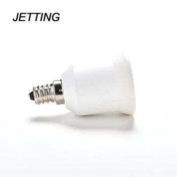 

JETTING White E12 To E26/E27 Lampholder Bulbs Converter Candelabra Light Base Socket