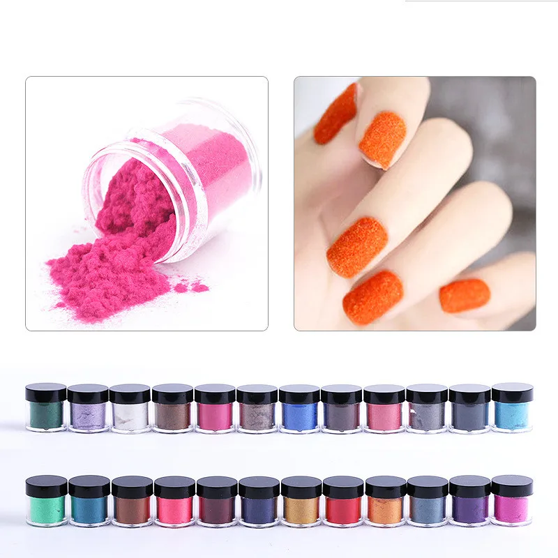 

10g/box 3D Shinning Silk Velvet Strip Nail Glitter Powder Dust UV Gel Polish Nail Art Pigment DIY Manicure Materials