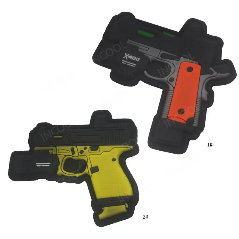 Airsoft morale patch tactical combat frog ak 3D PVC hook and loop