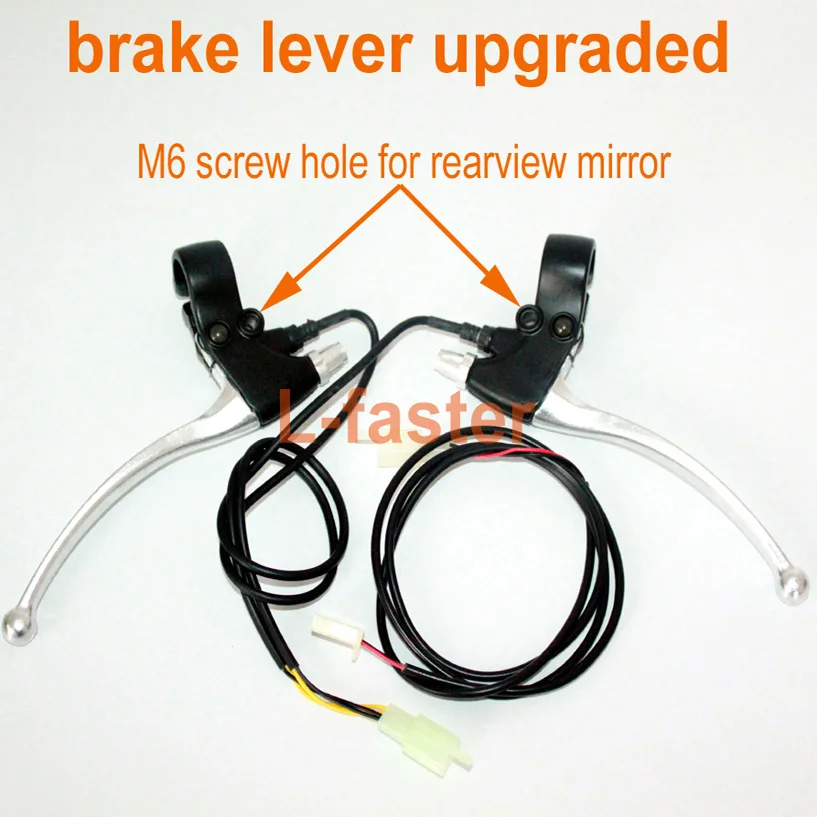 Excellent 24V ECONOMIC ELECTRIC BICYCLE CONVERSION KIT WITH HIGH LIGHT LED LENS HEADLIGHT HANDLE BAR WITH BATTERY INDICATOR AND RED SWITCH 3