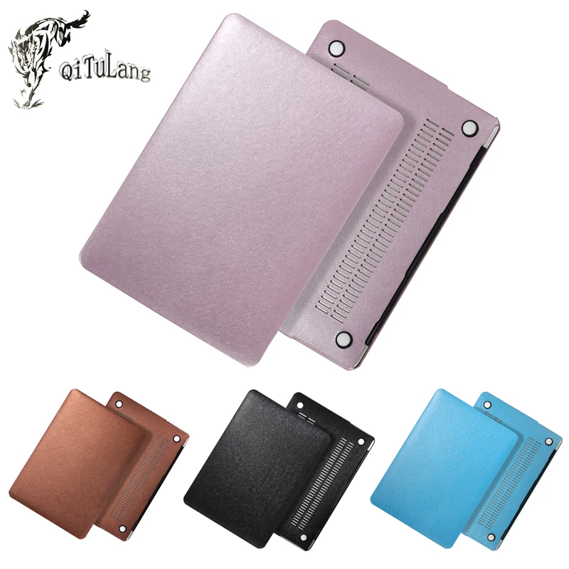 

Qitulang Laptop Case For Apple MacBook Air Pro Retina 11 12 13 15 for mac book New Pro 13 15 inch laptop bag Hard Case cover