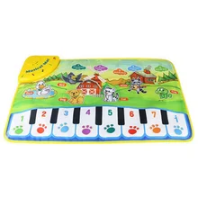 Buy 37x60cm Electronic Toys For Kids Baby Musical Carpet Children Play Mat Baby Piano Music Gift Baby Educational Mat Free Shipping