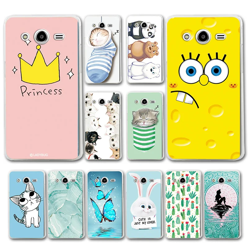 أكياس الهاتف لسامسونج غالاكسي core2 الأساسية 2 SM G355H حالة غطاء مختلف الحيوان القط الظلام غطاء من السيليكون G355M SM-G355h/ ds Duos 4.5\ أكياس الهاتف لسامسونج غالاكسي core2 الأساسية 2 SM G355H حالة غطاء مختلف الحيوان القط الظلام غطاء من السيليكون G355M SM-G355h/ ds Duos 4.5\