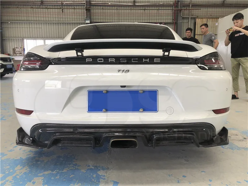 2017-2018 Porsche CaymanBoxster 718 ARMA Speed Style Body Lip Kit CF (105)