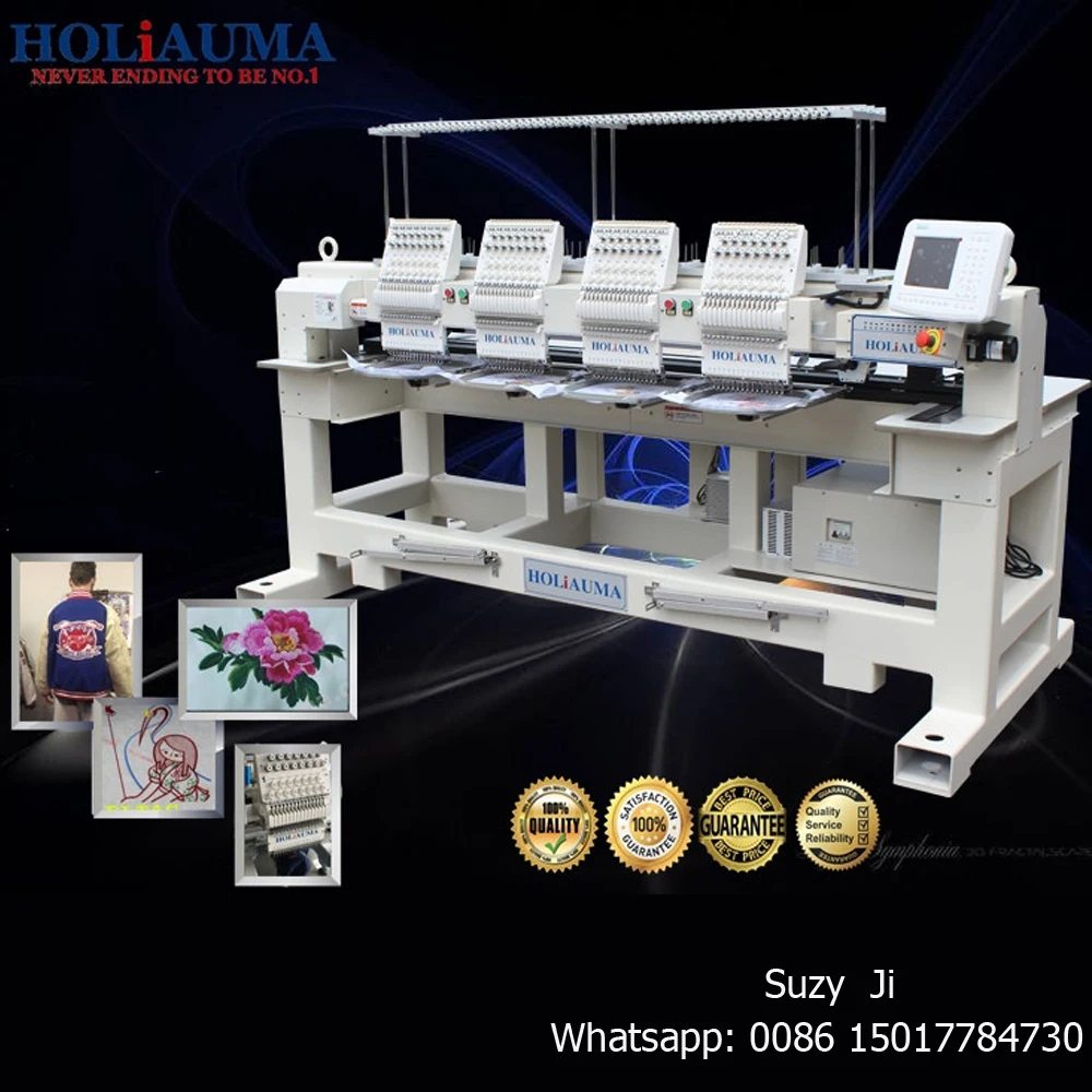 Best DAHAO 8" touch screen 15 needles 4 heads computer embroidery