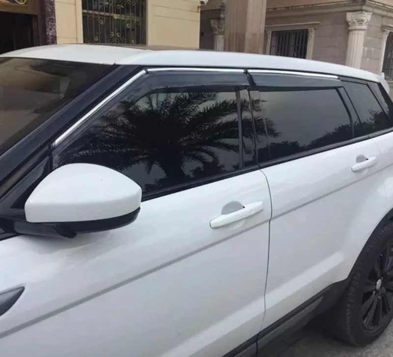 Для Range Rover Evoque 2011 2012 2013 2014 2015 2016 оконный козырек Vent Shade Rain Sun Wind Guard дефлектор навесы