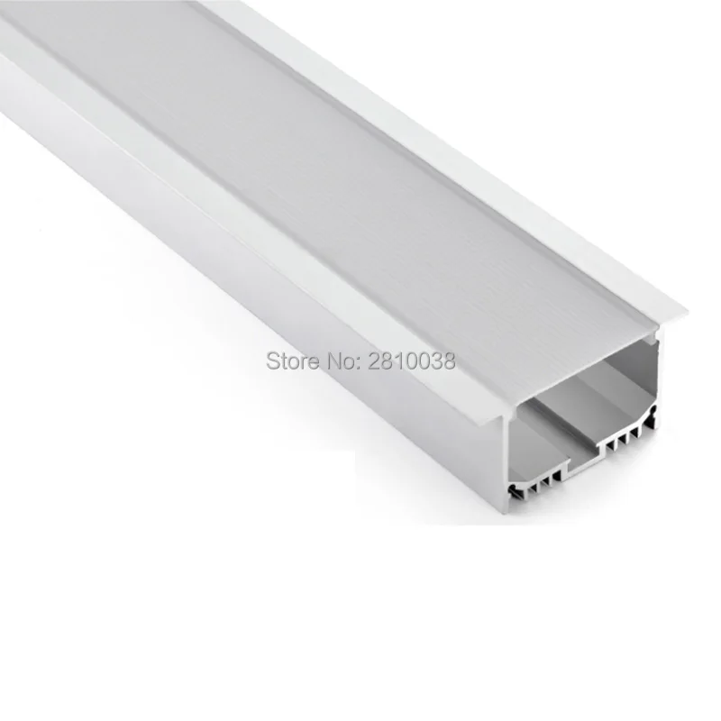 

10 X 1M Sets/Lot Surface mounting aluminum profile for led light and Large T Channel for recessed wall or ceiling lamps