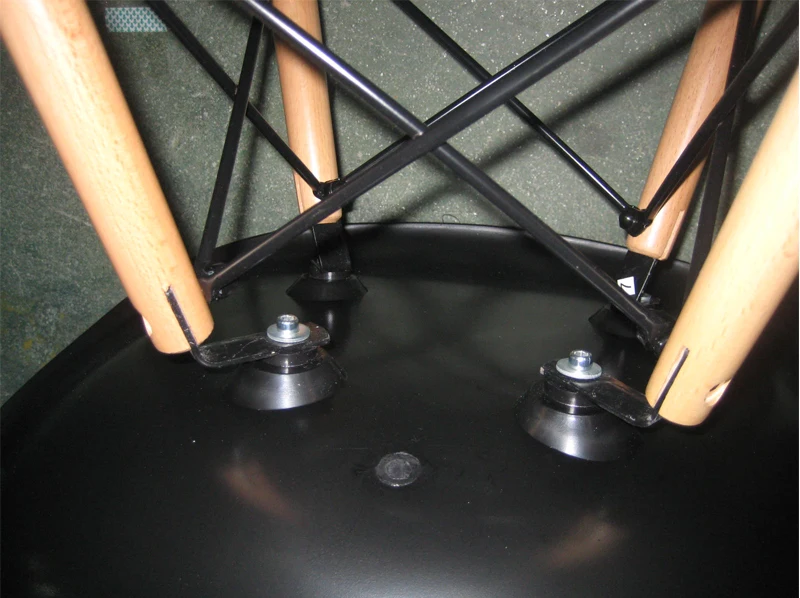 Обеденная Мебель минималистичный Современный популярный стул обеденный стул для досуга композиция из синтетической смолы и твердых деревянных ножек