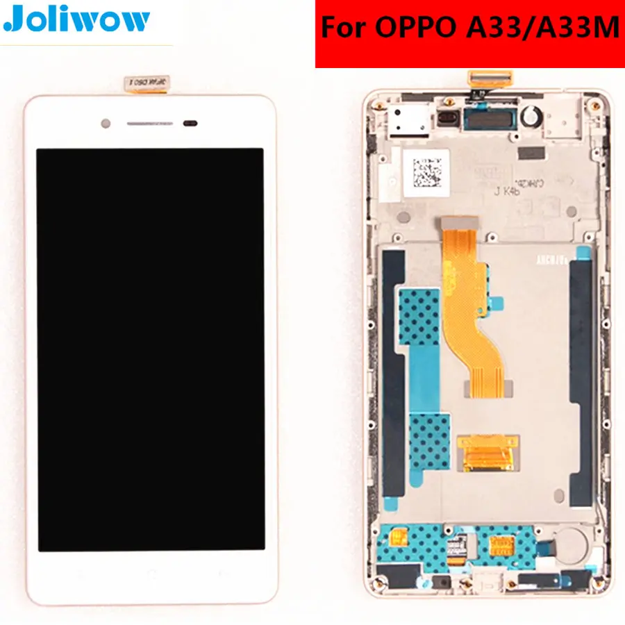 

5.0" For OPPO A33 A33M LCD Display +Touch Screen +Frame Digitizer Assembly Replacement