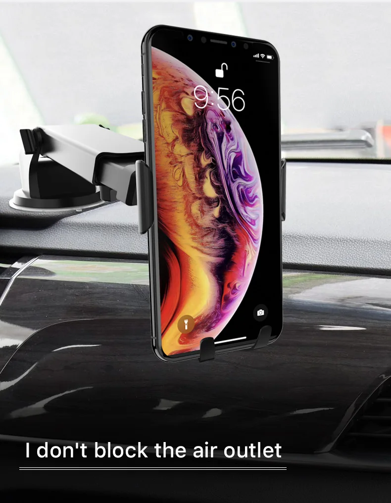 Sucker Gravity Car Phone Holder (9)