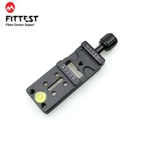 FITTEST FNR-100 100 мм многоцелевой рельсовый ползунок с Arca Swiss совместимый быстроразъемный зажим для панорамный объектив «рыбий глаз»
