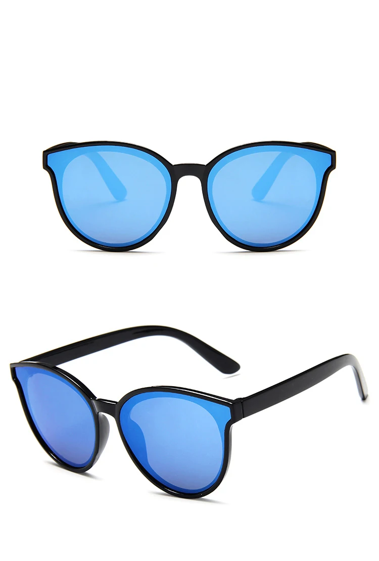 Длинные Хранитель солнцезащитные очки кошачий глаз для детей, для девочек и мальчиков детские солнцезащитные очки оправа из поликарбоната прозрачное защитное стекло UV400 очки мода на открытом воздухе