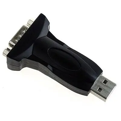 RS232 RS-232 Serial to USB 2.0 PL2303 DB9 Plug Adapter for Wi/NT/win7 8 10 afbeelding