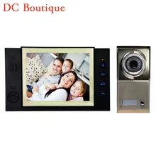 (1 Unidades) Pantalla Colorida de 8 pulgadas Teléfono Video de La Puerta sistema de control de Acceso sistema de Intercomunicación de la versión HD cámara de vigilancia