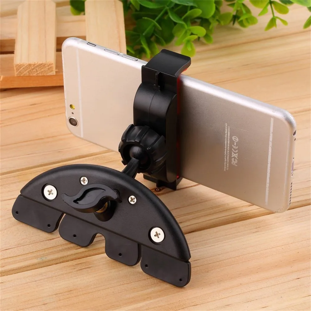 

Universal CD Slot Holder 360 Degree Rotation Car Mount Phone Holder CD Slot For iPhone X 8 7 6 Plus Samsung S8 S9 Holder Stand