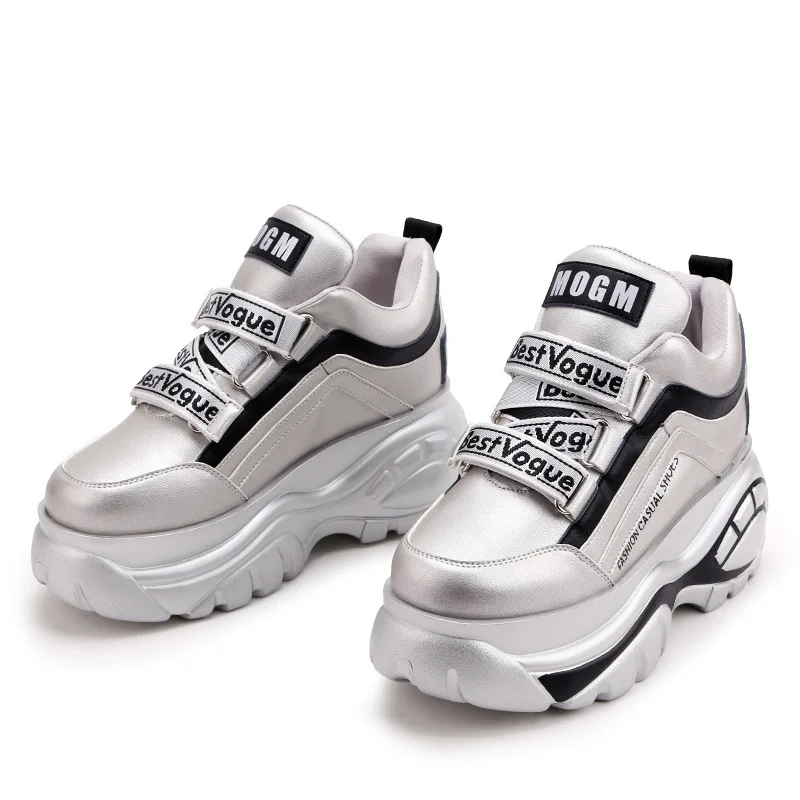 

Women's Microfiber Color Matching Warm Platform Wedge Casual Shoes 2019 Winter New Fashion Soft Comfortable Sports Shoes