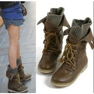 cute flat ankle boots