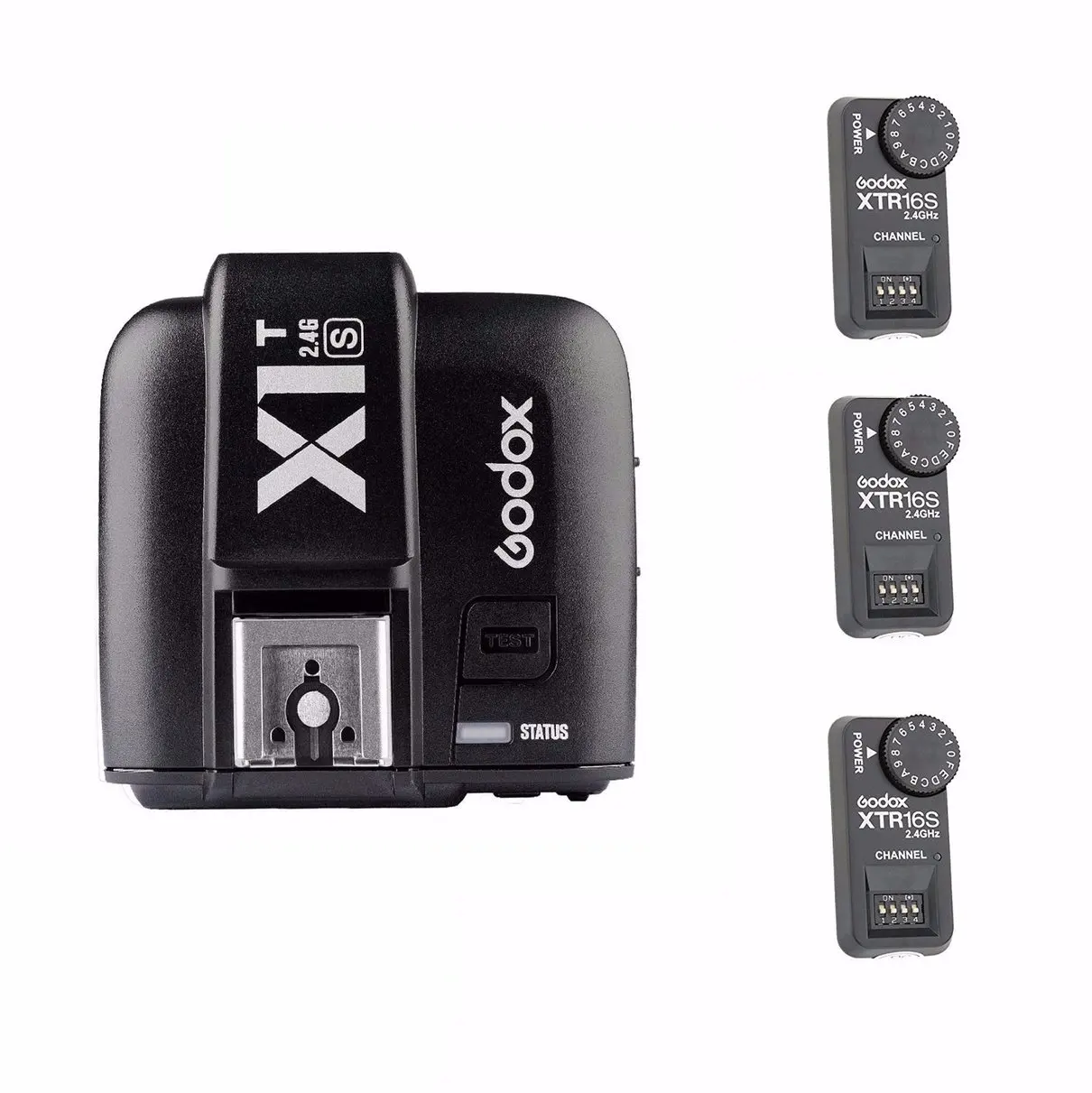 

Godox TTL X1T-S + 3 x XTR-16S Flash Trigger For Sony Godox V850 V860N V860C