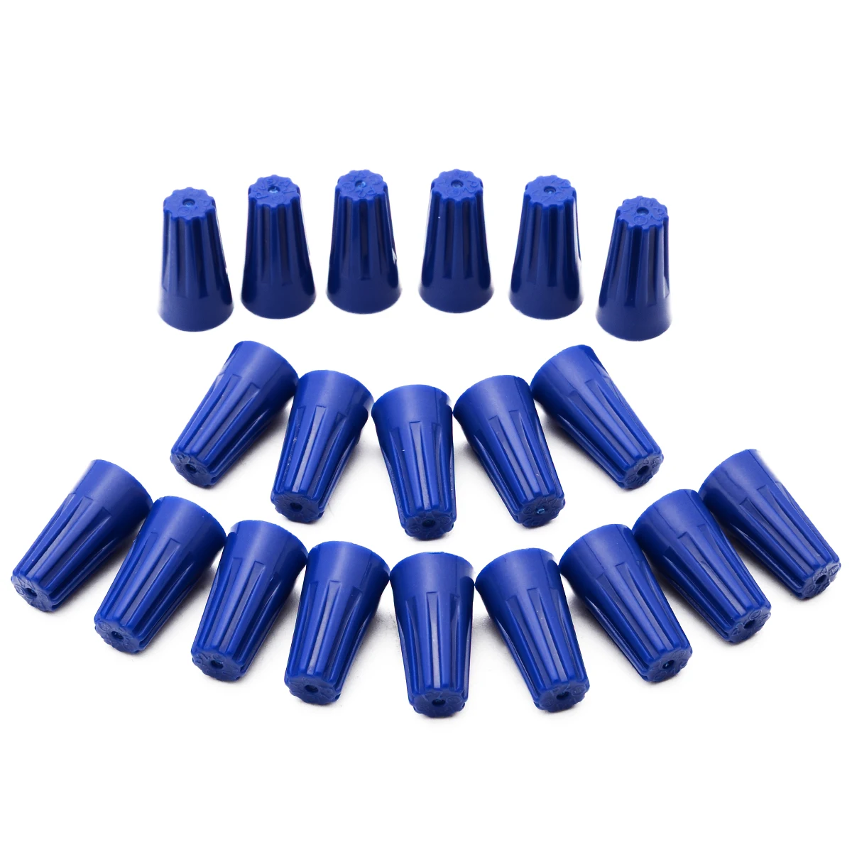 70Pcs/set Electrical Insulation Wire Twist Connectors Terminals Cap Nut Spring Insert Assortment Rotating Kit 4 Colors Mayitr