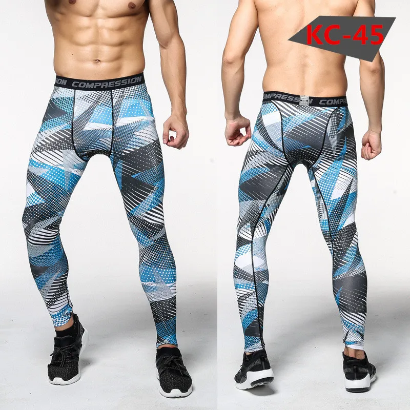 Geo Point long pants men sport wear (2)