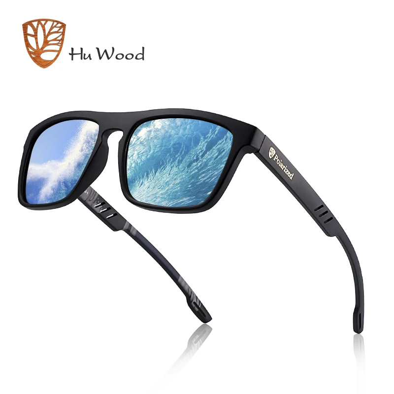 Поляризованные солнцезащитные очки для мужчин и женщин с отражающим покрытием Квадратные Солнцезащитные очки TR UV400 для вождения рыбалки спортивные очки Zonnebril Heren