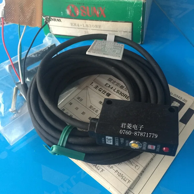 Free shipping Supply SUNX vision infrared photoelectric switch EX4-LS30RE diffuse reflection square photoelectric switch Free shipping Supply SUNX vision infrared photoelectric switch EX4-LS30RE diffuse reflection square photoelectric switch