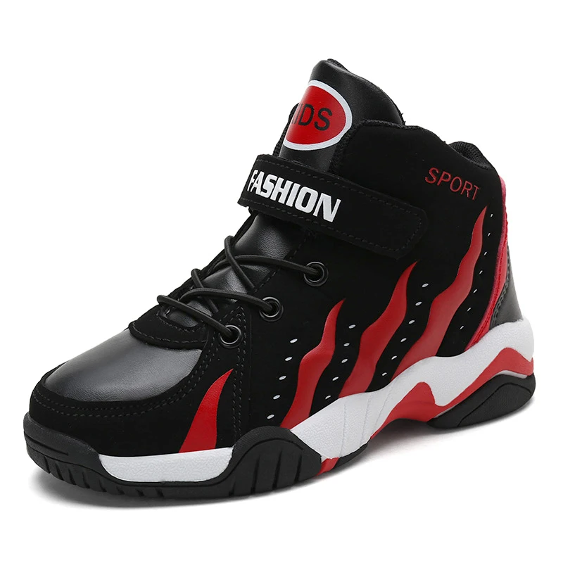 

Children Kids Shoes Sneakers for Boys PU Leather Sport Children Basketball Sneakers 2018 Autumn Winter