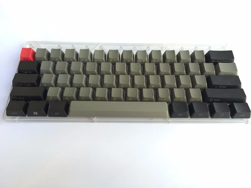 Крутой джаз черный серый смешанный Dolch толстый PBT 108 87 61 Keycap OEM профиль для Cherry MX переключатели клавиатура keycap добавить iso Mac ключ