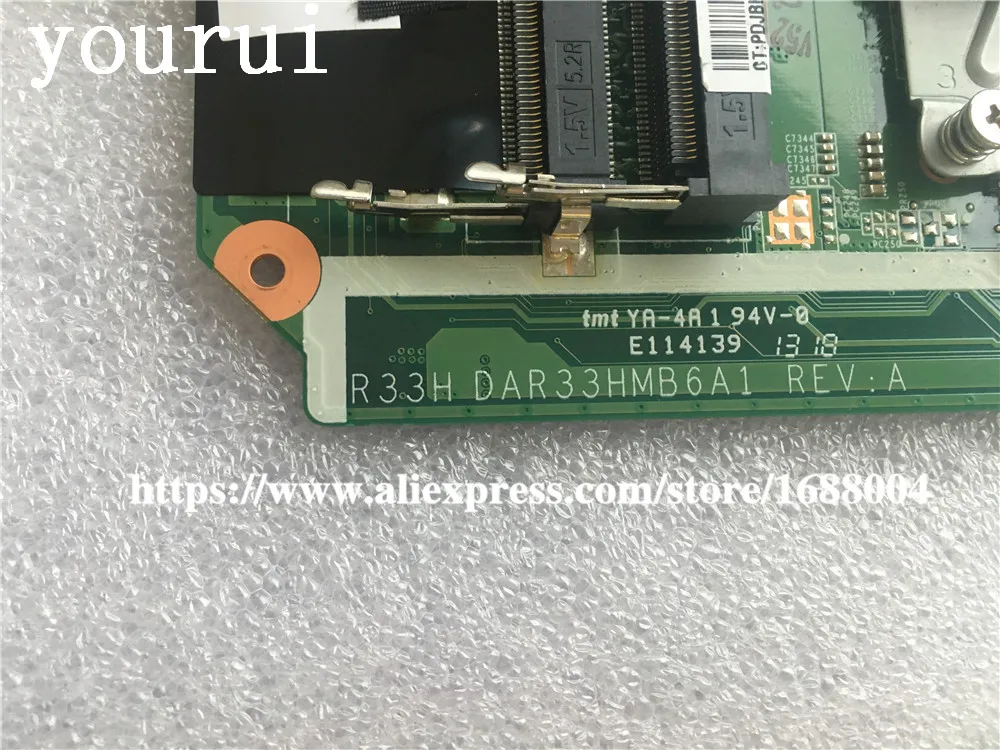 Материнская плата для hp G6 G6-2000 G4 G4-2000 серии ноутбук PN 710873-501 712115-501 DAR33HMB6A0 DDR3 полностью протестированы с радиатором