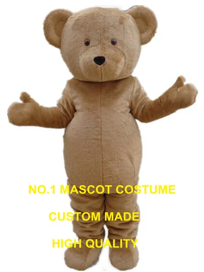 

teddy bear mascot costume brown bear custom cartoon character cosplay carnival costume 3304