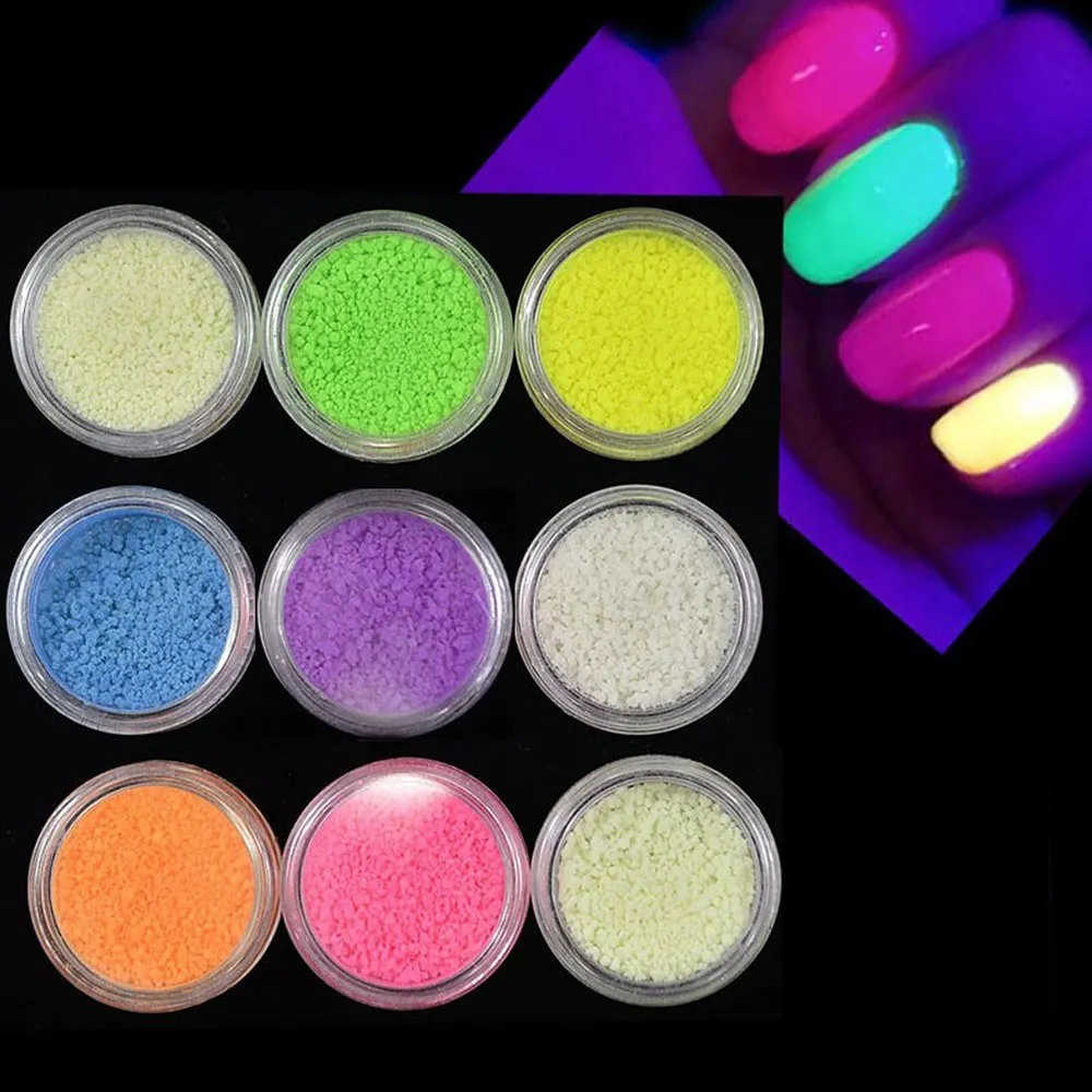 

1Bag 30g Luminous Particle Glow Pigment Bright Glow Sand Blue Fluorescent Super Glow In The Dark Sand Toy For DIY Wishing Bottle